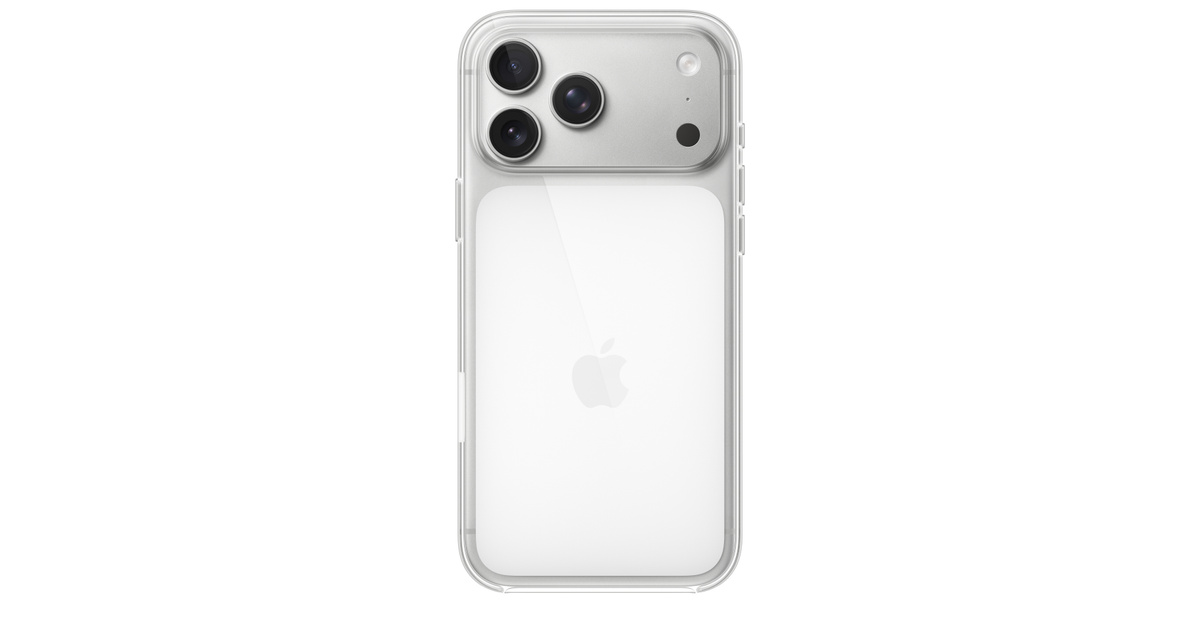 Capa transparente com MagSafe (Apple)